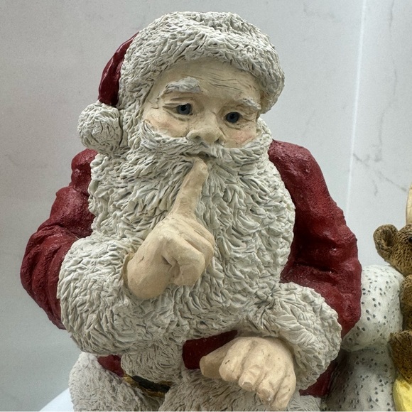 Suzan Bradford "Waiting for Santa" 1990 The Legend of Santa Claus Limited Series - Picture 2 of 16